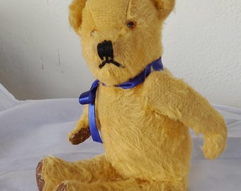 12" antique vintage Australian Lindee teddy bear.