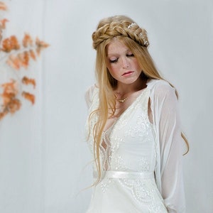 white wedding shawl