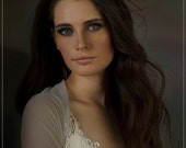 Pale Beige Bridal Shrug, Non Lace Bolero Shrug, 4 Options Wrap - Shawl, Shrug, Twisted Shawl Or Loop Scarf