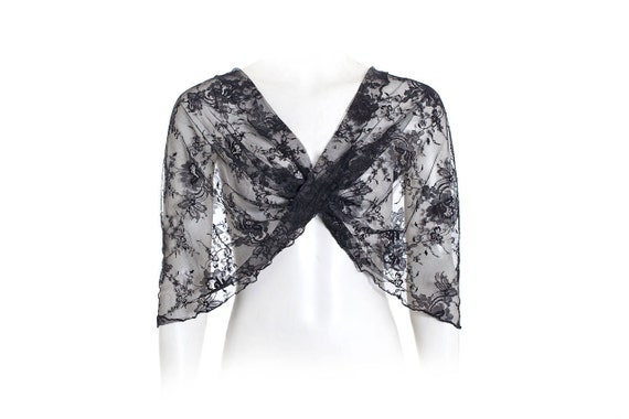 Plus Size Black Lace Shawl. Convertible Shrug Shawl Twisted Shawl and A Scarf. Gift for Her Gift for Mom Elegant Cover Up Prom Shawl Etsy UK