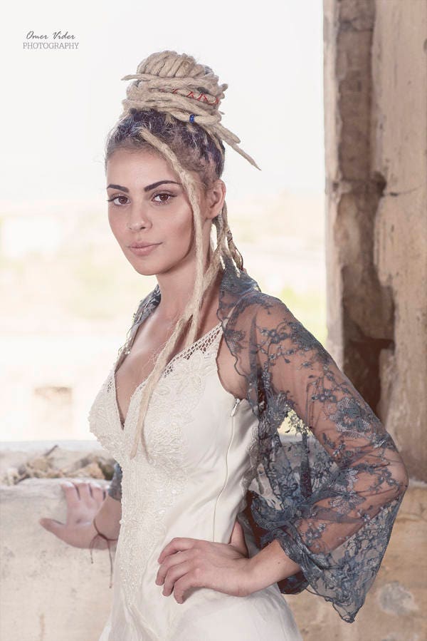 Grey Wedding Bolero - Etsy