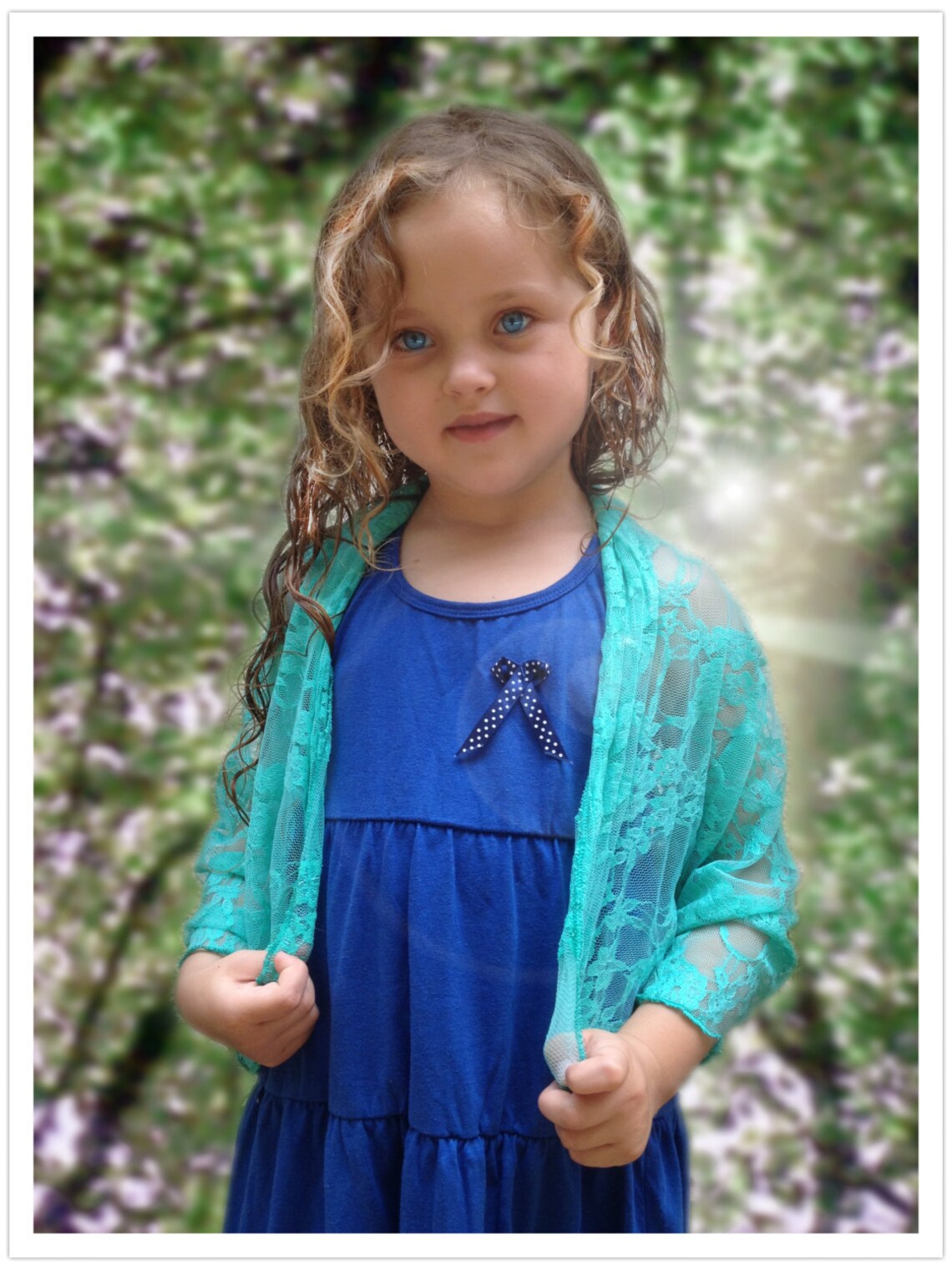 Flower Girl's Lace Shrug With 4 Wearing Options Shrug Etsy