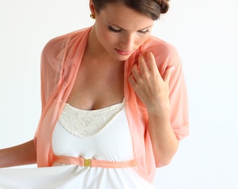 Bridesmaid cover up with 4 wearing options- shawl, scarf, crisscross and scarf, Wedding Party Cover Ups