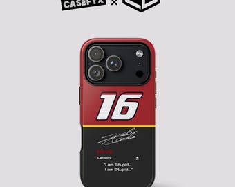 Charles Leclerc "I am Stupid..."- Race Edition Phone Case
