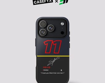Sergio Perez "I hope you liked that one man !" - Race Edition Phone Case