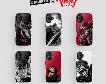 Guts Berserk Protective Phone Case | Dual-Layer Shock Absorption Graphics