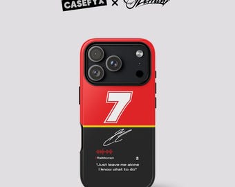 Kimi Raikkonen "Just leave me alone, I know what to do." - Race Edition Phone Case