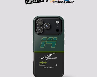 Fernando Alonso "El plan" - Race Edition Phone Case