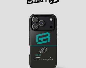 George Russell "Just Let Me F*cking Drive" - Race Edition Phone Case