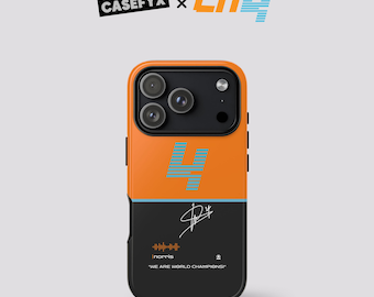 Lando Norris "We are World Champions"- Race Edition Phone Case