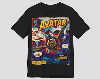 Avatar Movie T-shirt: Vintage Movie Unisex Graphic Tee
