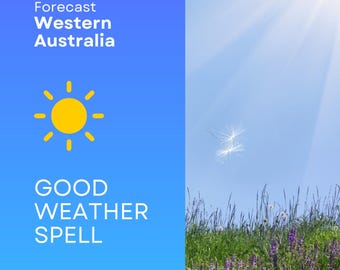 Western Australia Weather Spell – Personalised Good Weather Ritual – Digital PDF