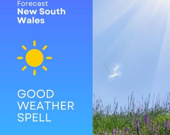 New South Wales Weather Spell – Personalised Good Weather Ritual – Digital PDF