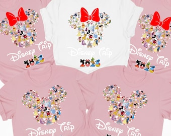 Disney Princess Shirt, Disney Princess Family Trip Tees, Disney Birthday Boy Shirt, Matching Disney 2026 Shirt