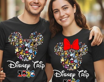 Disney Princess Squad 2026 Shirt, Disney Family Trip Shirt, Disney Birthday Girl Shirt, Matching Disney 2026 Shirt