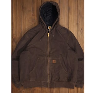 Carhartt brown jacket - Etsy 日本