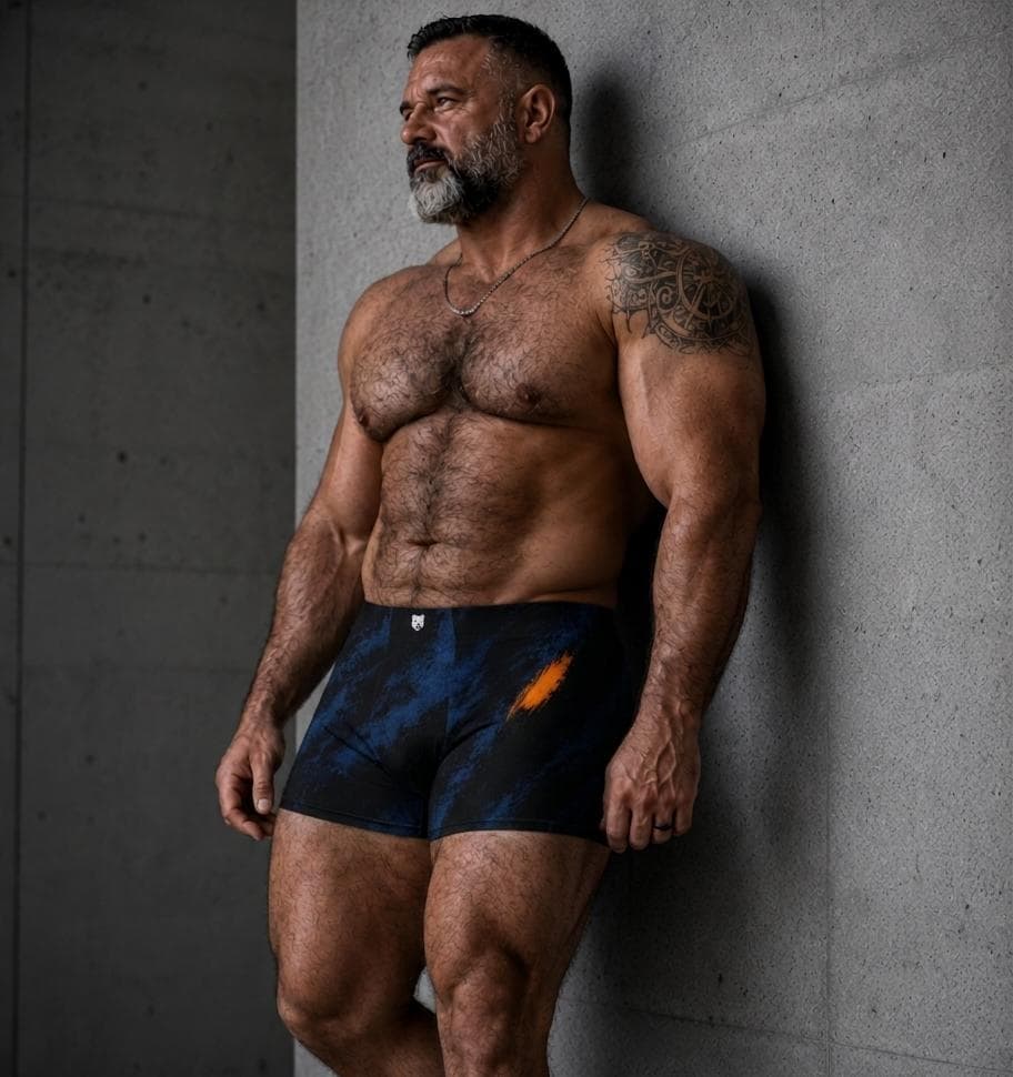turcobear Mens Boxer Briefs: Minimal Athletic Fit
