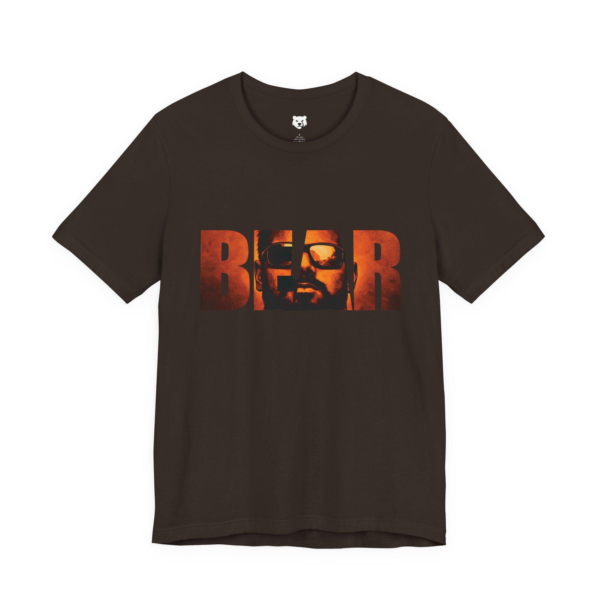 Retro 80s Bear Graphic T-Shirt