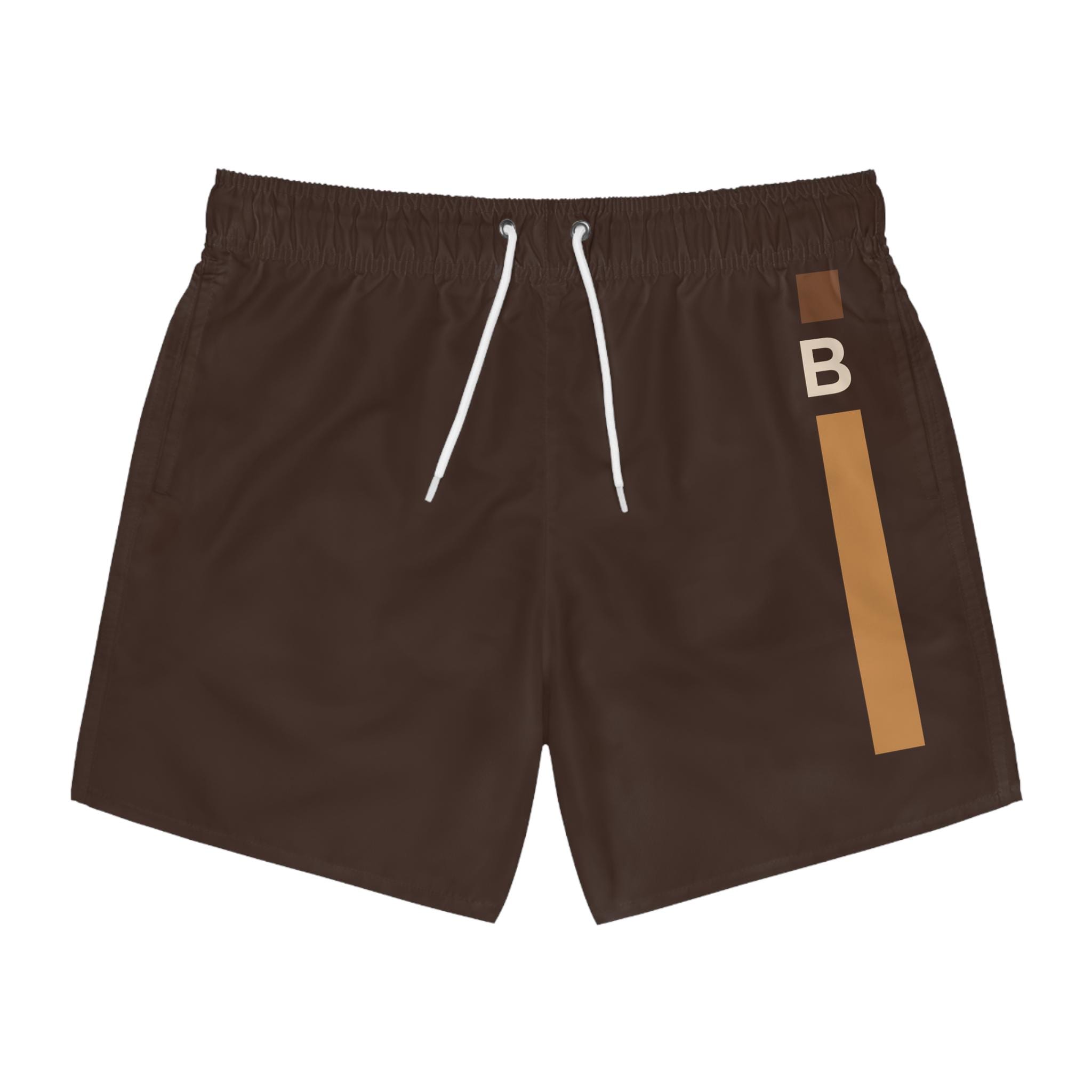 Left Code Mens Swim Trunks