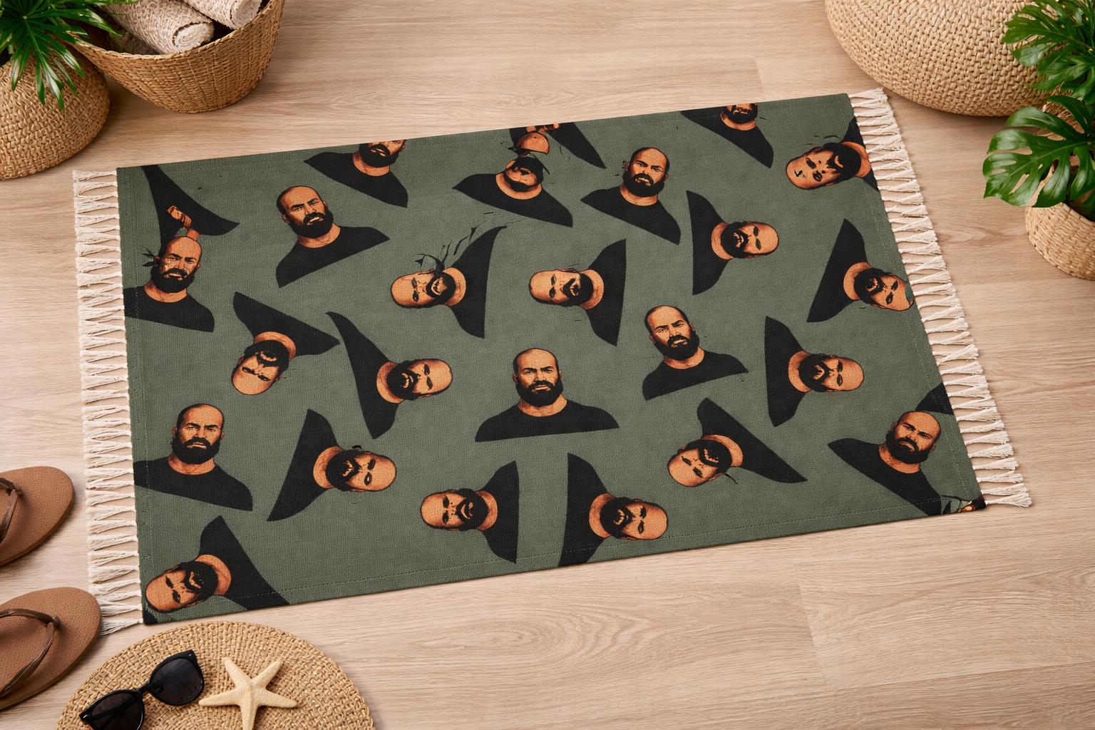 Turcobear Muscle Bear Beach Towel