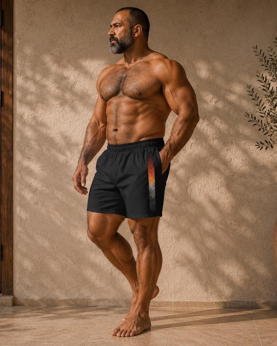 Men's Resort Shorts | Quick Dry Athletic Shorts with Pockets | Summer Beach Shorts | Performance Workout Shorts | UPF 50+