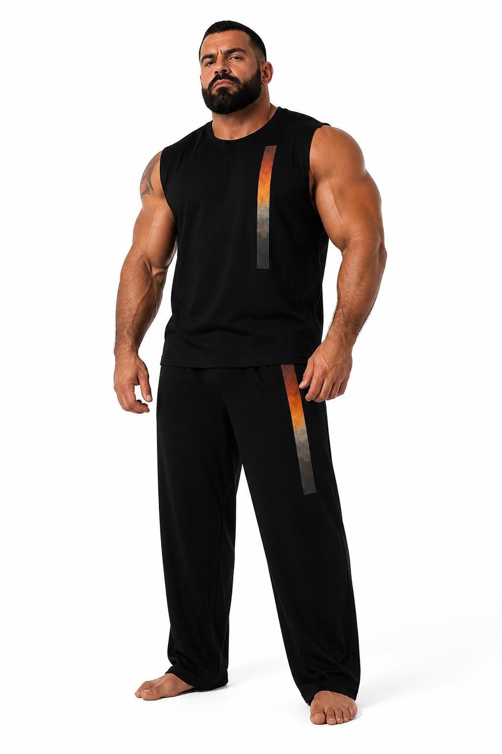 Black Wide Leg Lounge Pants