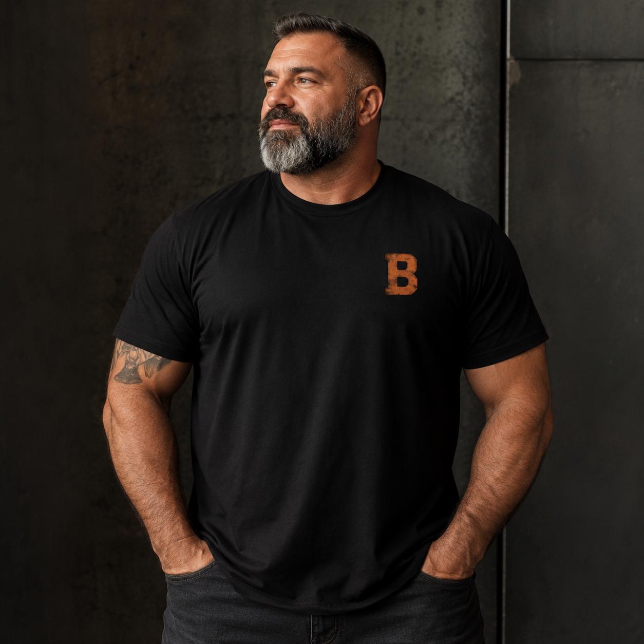 Minimalist Bear Logo T-Shirt