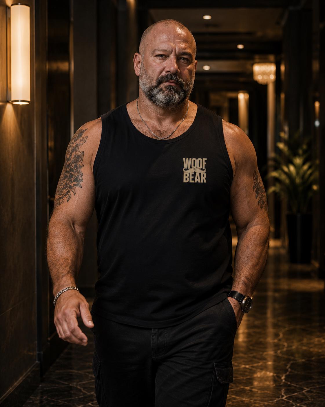 WOOF BEAR Muscle Tank