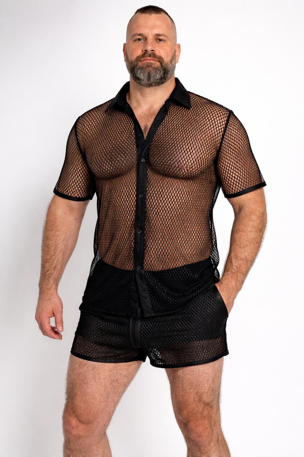sexy clothing for gay men plusOne Rose Arouser Pink main image 1