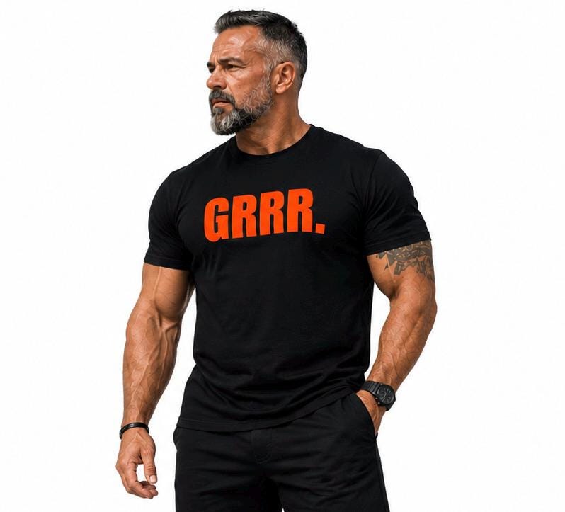 GRRR Bear Graphic Tee