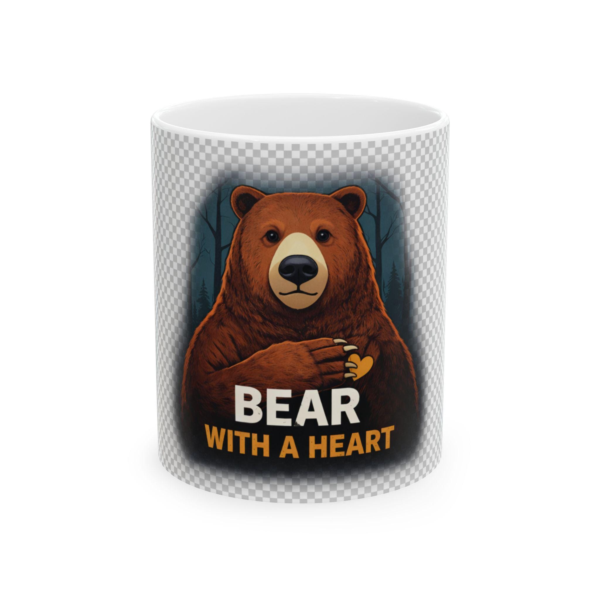 Bear With a Heart Ceramic Mug