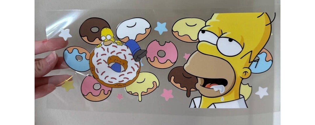 16oz Libbey Homer Simpson Cup Wrap - Etsy