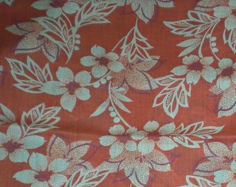 Vintage Japanese wool kimono fabric 92 cm x 36 cm juban light weight summer wool 36" x 14"