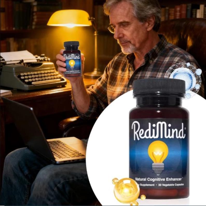3 Pack RediMind Natural Cognitive Enhancer 30 Capsule image 4