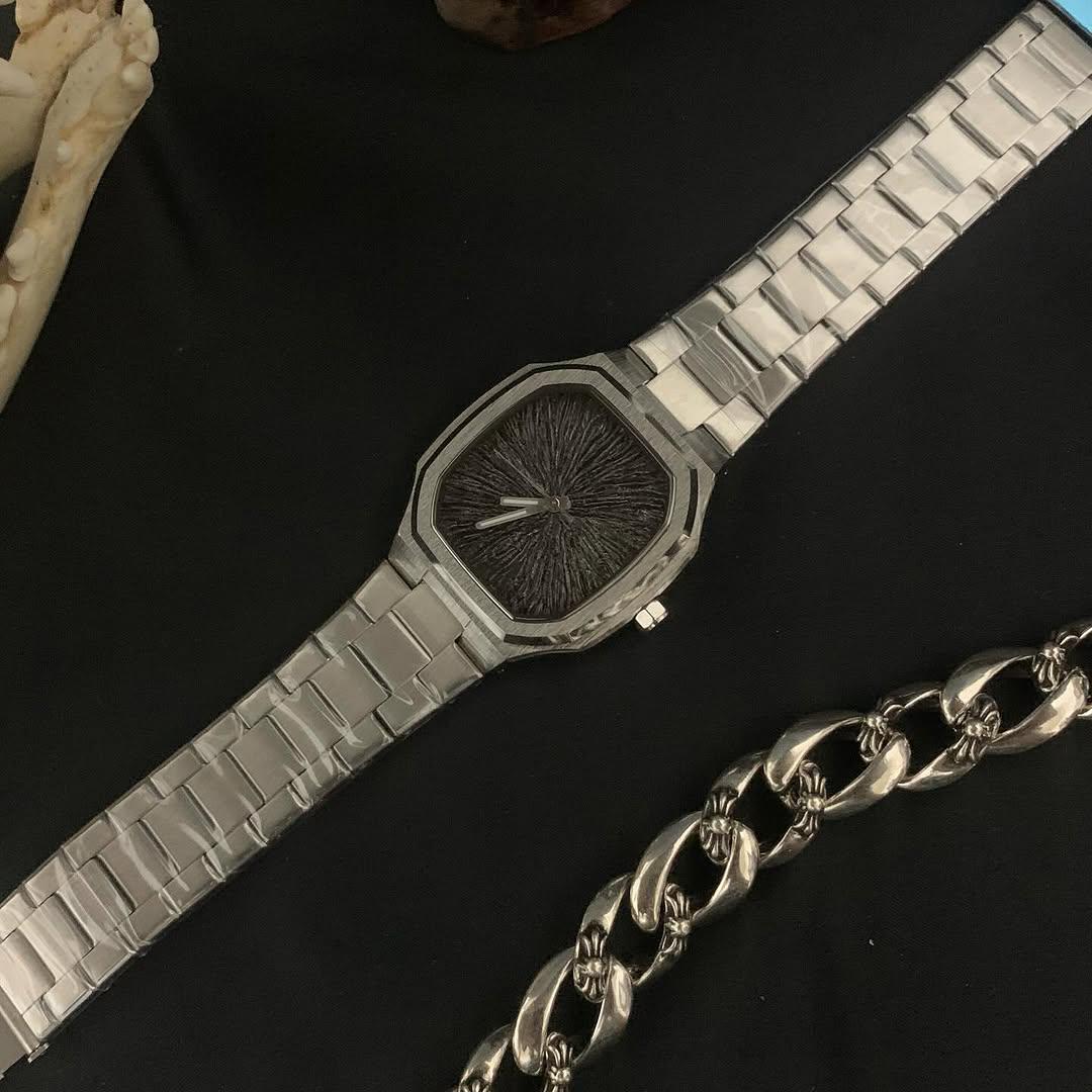 Handcrafted Custom Watch Dark Texture - Etsy