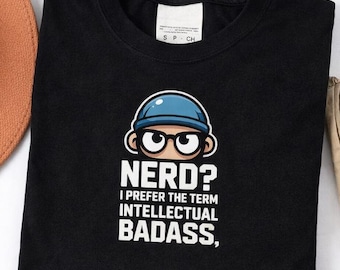 Intellectual Badass T-Shirt | Programmer Geek Humor