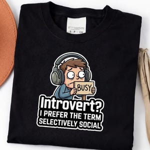 Introvert Programmer Shirt, Funny Developer Gift, Selectively Social Tee, Software Engineer Gift, Coding Shirt