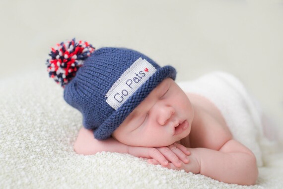 baby patriots beanie