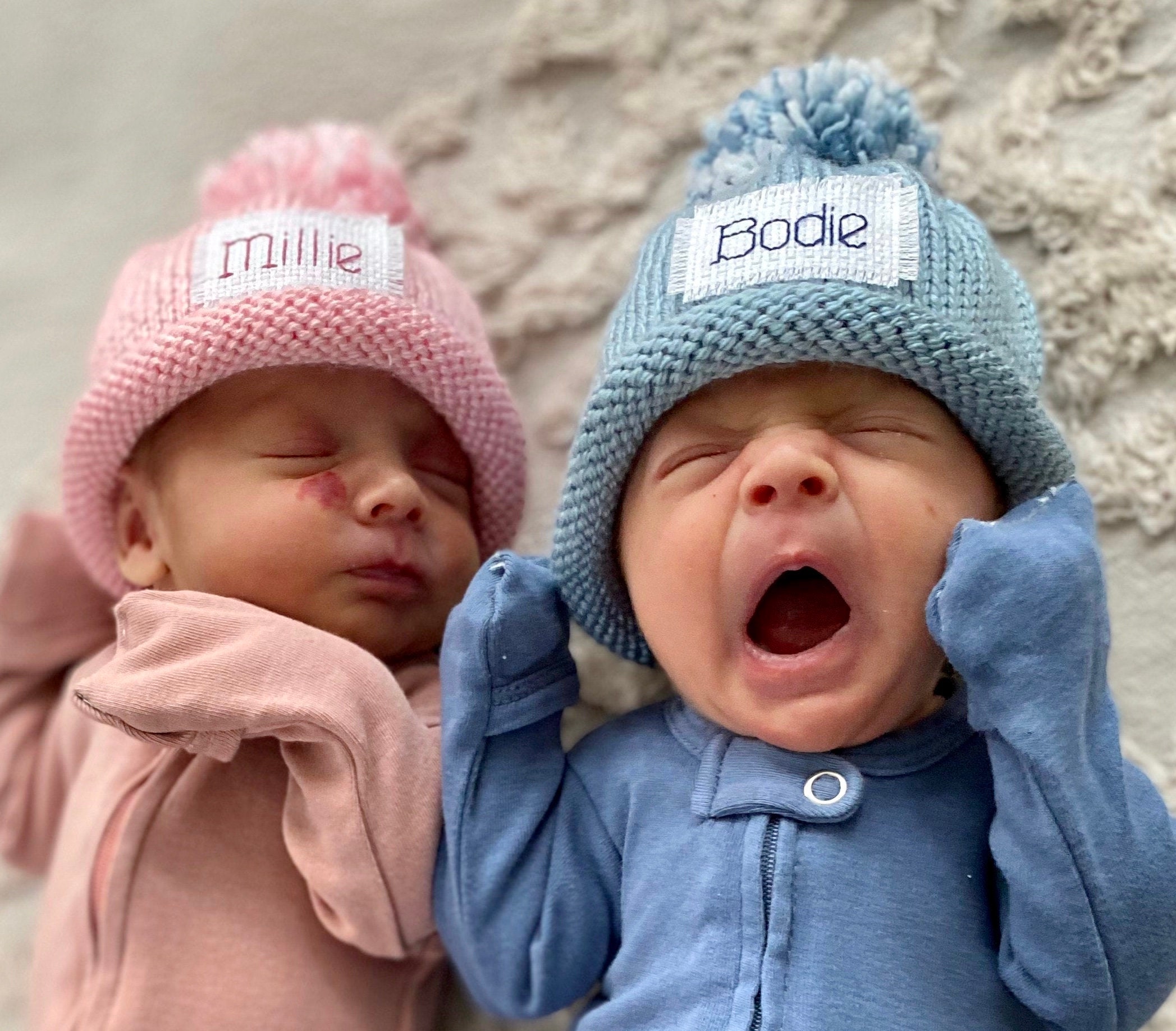 Virginia students knit tiny hats for NICU infants