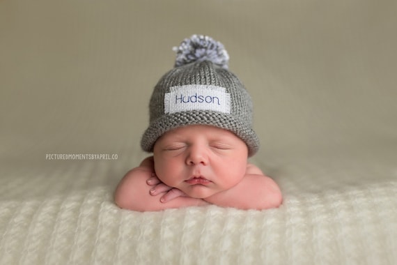 personalized baby hats etsy