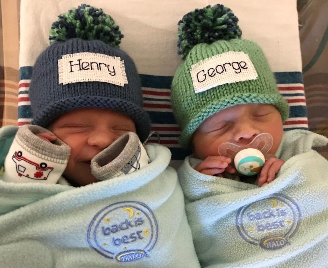 Monogram baby boy winter hat Baby Boy hat Personalized hat Etsy