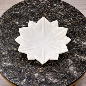 marble lotus plate decor, marble trinket dish lotus, white marble jewelry dish, marble catchall tray lotus, marble candle plate holder, lotus marble vanity tray, small marble decor tray, marble pooja decor plate, marble diya plate holder, marble ring holder dish, marble lotus plate, trinket dish marble, jewelry dish, catchall tray, marble tray, vanity tray, candle plate, diya plate, pooja decor, marble decor, ring holder dish, small marble tray, home decor tray