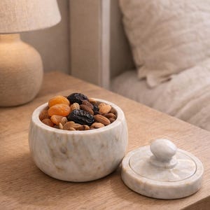 marble bowl with lid storage, marble spice jar with lid, marble salt container kitchen, white marble storage jar, marble sugar jar container, handmade marble kitchen jar, stone storage jar with lid, marble jar for dry fruits, marble kitchen organizer jar, marble bowl with lid, marble jar, spice jar, salt container, storage jar, stone jar, kitchen storage, sugar jar, dry fruit bowl, marble kitchen, farmhouse decor, condiment jar, marble storage