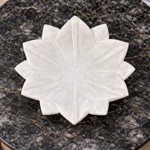 marble lotus plate decor, marble trinket dish lotus, white marble jewelry dish, marble catchall tray lotus, marble candle plate holder, lotus marble vanity tray, small marble decor tray, marble pooja decor plate, marble diya plate holder, marble ring holder dish, marble lotus plate, trinket dish marble, jewelry dish, catchall tray, marble tray, vanity tray, candle plate, diya plate, pooja decor, marble decor, ring holder dish, small marble tray, home decor tray