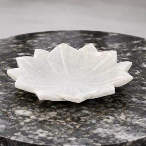 marble lotus plate decor, marble trinket dish lotus, white marble jewelry dish, marble catchall tray lotus, marble candle plate holder, lotus marble vanity tray, small marble decor tray, marble pooja decor plate, marble diya plate holder, marble ring holder dish, marble lotus plate, trinket dish marble, jewelry dish, catchall tray, marble tray, vanity tray, candle plate, diya plate, pooja decor, marble decor, ring holder dish, small marble tray, home decor tray