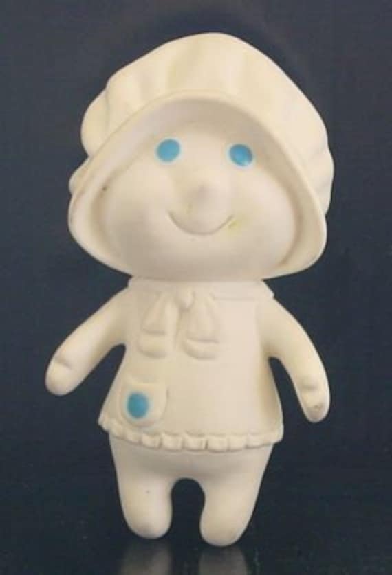 Items similar to The Pillsbury Dough Girl 1972 Vintage Soft Vinyl Toy