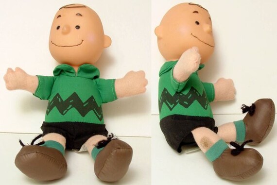 vintage charlie brown doll