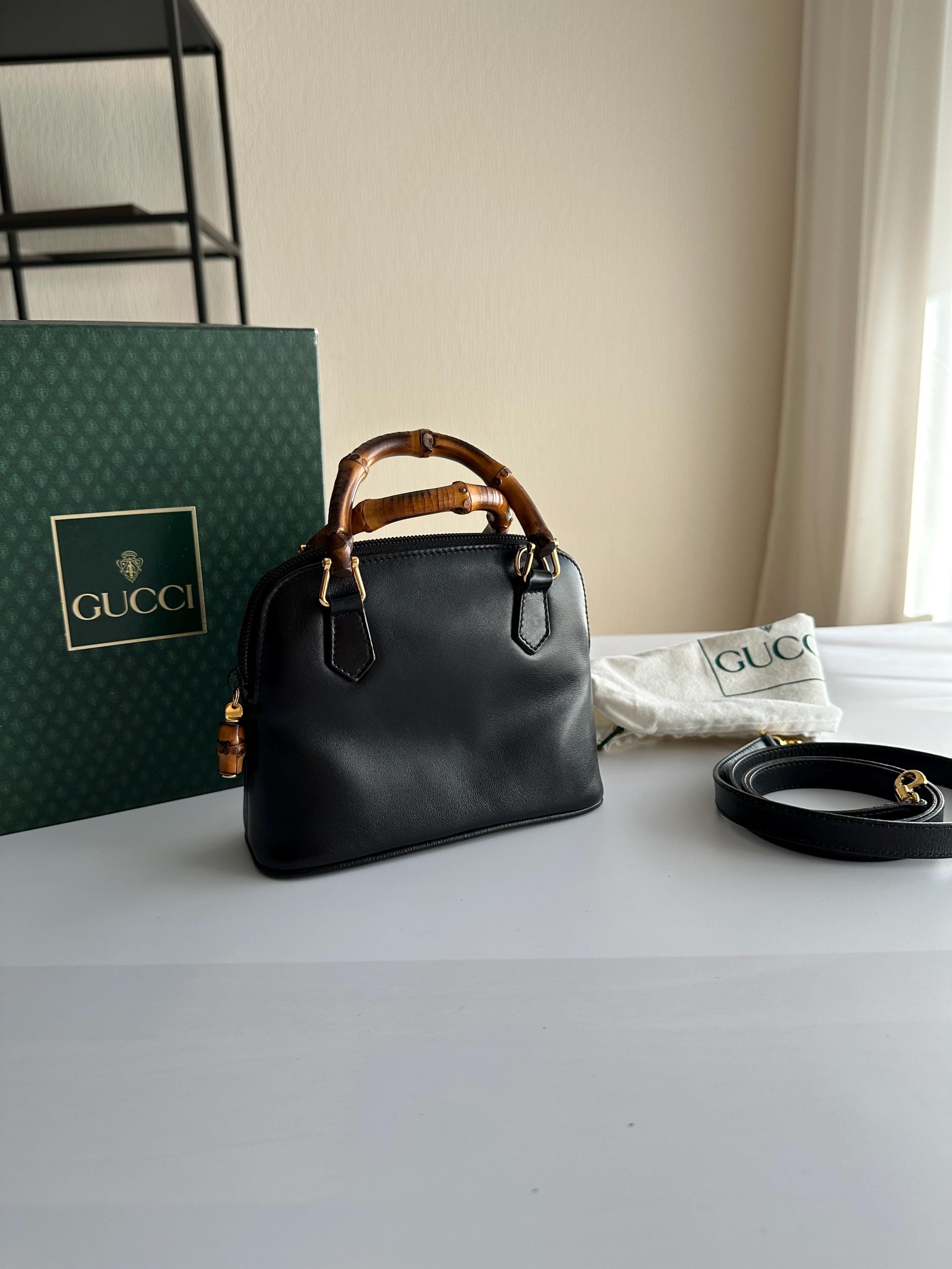 Vintage gucci bamboo handle bag - Etsy 日本