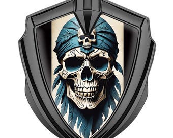 Custom 3D Domed Car Sticker, Personalized Automotive Resin Decal, German Style Metal Shield Emblems