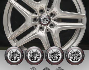 3D gewölbte Auto Radmitte Aufkleber, kundenspezifische Gel Embleme, Hochglanz Harz-Felgenaufkleber (4er-Set)